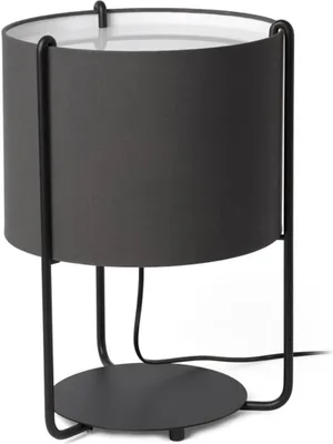 Produktbild von DRUM Tischlampe schwarz/grau 24020-32