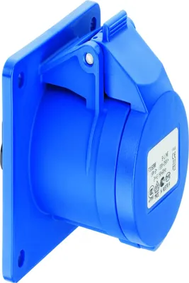 Produktbild von ABL SURSUM ABL CEE Flanschsteckdose, IP44, F51S300 16A, 5-polig, 400V, 6h rot F51S300