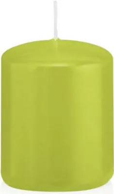 Produktbild von Stumpenkerzen Apfelgrün 60 x Ø 48 mm, 24 Stück