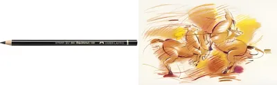 Produktbild von FABER-CASTELL Polychromos 250 GOLD Buntstift