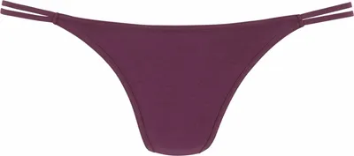 Produktbild von VIVANCE String 5 er-Pack bordeaux, taupe, petrol, anthrazit, schwarz Größe 40/42