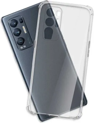 Produktbild von TPU Hülle Clear Armor Soft Case für Oppo Reno5 Pro Plus 5G (Find X3 Neo, 6.55'') - transparent