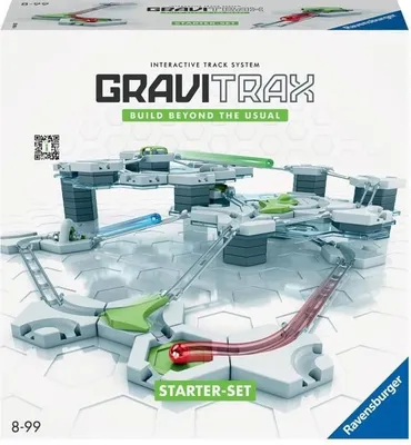 Image de Gravitrax Starter Set, 122 pièces, Circuit de billes, Jeu de construction créatif, Dès 8 ans