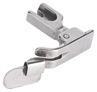 Saumfalzfuß P351, Stahl, für Nähmaschinen, 6 mm Randbreite