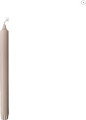 Produktbild von Duni 185722 Wachskerze Rund Beige, Grau