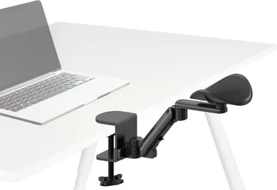 Obrázok produktu pre hjh OFFICE opierka na ruku hliník, oceľ RELEX RT1 opierka na ruku/zápästie pre stôl, ergonomická opierka na ruku/zápästie