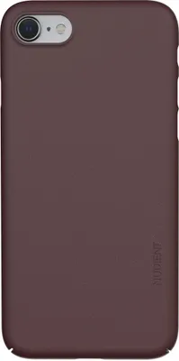 Produktbild von Nudient Thin Precise iPhone 7 Schutzhülle – Rückseite, Farbe: Sangria Rot