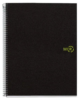 Image de Miquelrius Notizblock Polyproylen Rec. A4 80 Blatt  schwarz