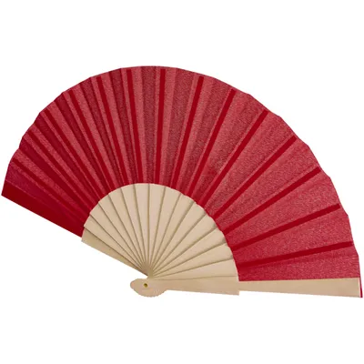 Image de Éventail à main "Manuela" PF4361 (taille unique) (Rouge)