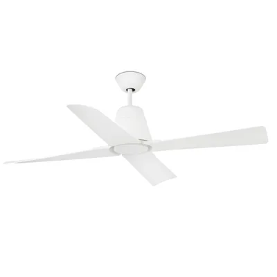 Obrázek produktu pro Venkovní energeticky úsporný stropní ventilátor s dálkovým ovládáním Typhoon White IP44