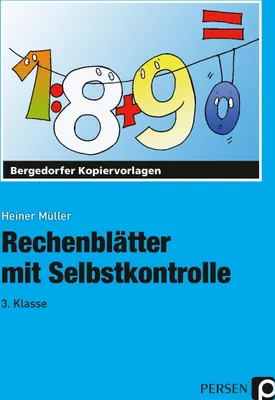 Produktbild von Rechenblätter/Selbstkontrolle 3