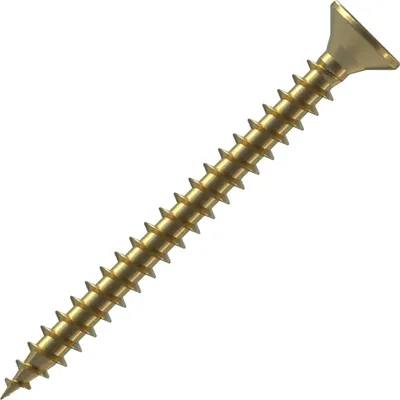 Produktbild von Reisser Q200 PLUS Spanplattenschraube 6,0x40 mm, verzinkt, gelb chromatiert, Vollgewinde, TX30 - 200 Stk.