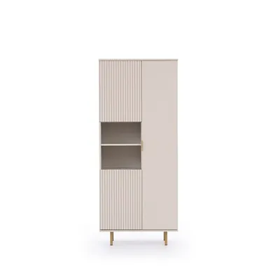 Produktbild von Furmeb24 - NUBIA- Regal ,  Schrank , Wohnzimmer (Cashmere )