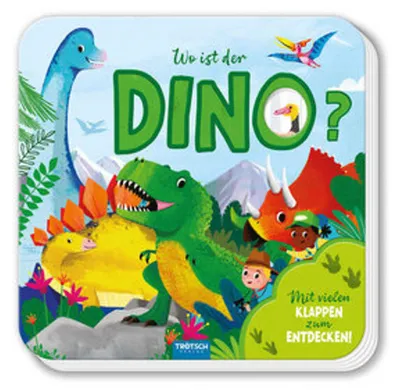 Produktbild von Trötsch Pappenbuch mit Klappen Mein erstes Klappenbuch Wo ist der Dino?