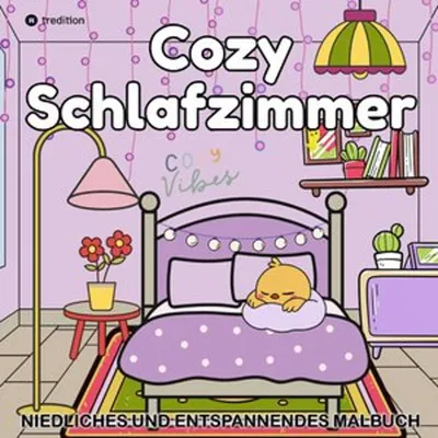 Produktbild von Cozy Malbuch für Erwachsene - Cozy Schlafzimmer - Cozy Home Malbuch