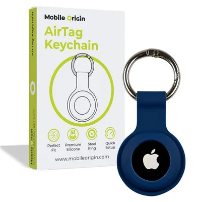 Image de Porte-clés Airtag Mobile Origin, bleu