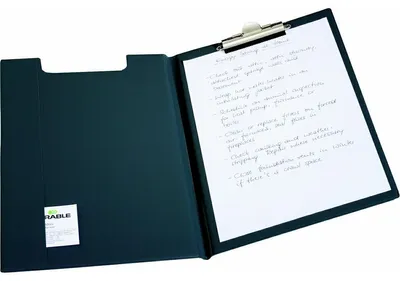 Obrázok produktu pre DURABLE Blockmappe A4 Klemme oben 330x15,5x235mm schwarz