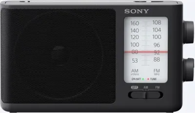 Immagine prodotto di Sony ICF-506 Radio portatile FM Nero