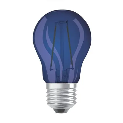 Image de LEDVANCE Osram 4058075114463 LED SCLP15 BLUE1.6W 190 230V E27 BLI1 Ampoules LED