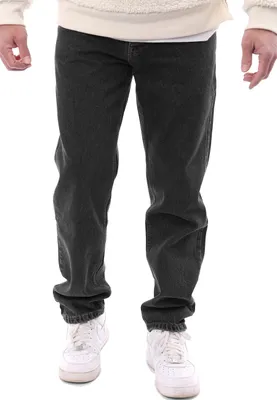 Produktbild von Reslad Jeans Herren Loose Fit RS-2105 Schwarz W33 / L32