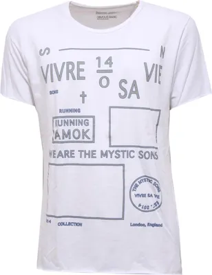 Produktbild von 5171V maglia uomo OBVIOUS BASIC BY PAOLO PECORA white t-shirt men