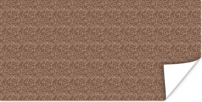 Produktbild von MuchoWow® Poster Porträt - Abstrakt - Design 150x75 cm - ohne Rahmen