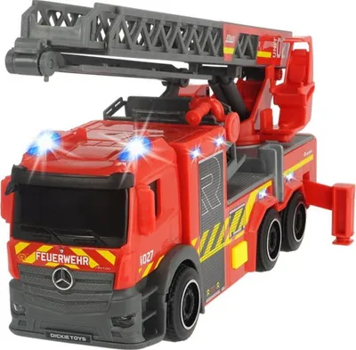 Produktbild von Dickie Toys 203714011, Feuerwehrauto, 3 Jahr(e), Grau, Rot, Gelb
