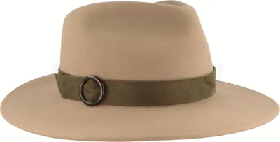 Imagen del producto de Sombrero "Traveller" de lana fieltrada 100%, marca Hut-Breiter, color beige, talla L