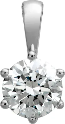 Produktbild von Orolino Anhänger Gold 750 mit natürlichem Brillant 1,00ct.