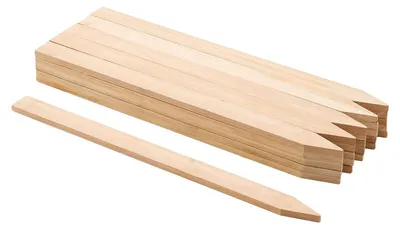 Obrázek produktu pro VEVOR dřevěné kůly, 25 ks 12,7x38,1x609,6 mm Dřevěné kůly, dřevěné kůly s ostrým hrotem, plotové kůly z jedlového dřeva, směrovky pro ploty z bláta, ohraničení dvorů, základové čáry
