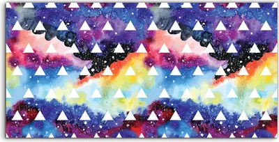 Produktbild von Coloray Canvas 100x50  Wandbild Leinwand Bilder Foto Bild Galaxie bunte Blau und Gelb