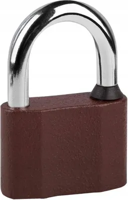 Produktbild von LOB Gusseisen-Riegelschloss KS 60, 3 Schlüssel (klein) BLISTER
