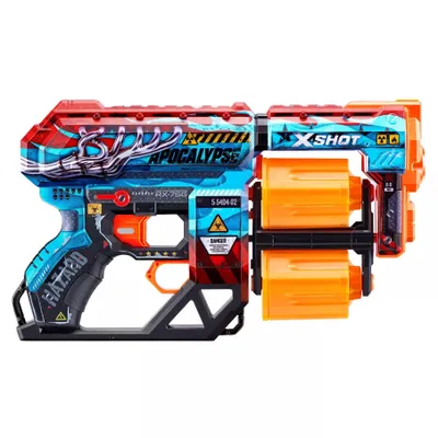 Produktbild von ZURU 36517G - X-Shot - Skins Dread Blaster mit Darts - Apocalypse
