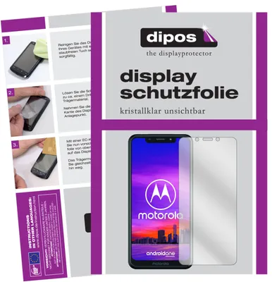 Produktbild von 6x Schutzfolie für Motorola P30 Play klar Displayschutzfolie Display Schutz
