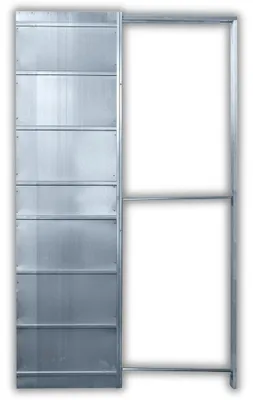 Immagine prodotto di Controtelaio cartongesso per porte a scomparsa in lamiera con spessore 100 mm - 60x210 cm