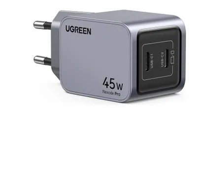 Obrázek produktu pro UGREEN síťová rychlonabíječka Nexode Pro 45W 2-Port USB-C