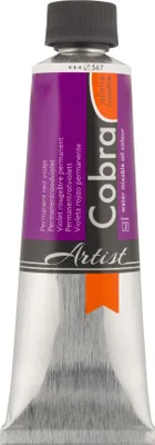 Image de Cobra Artist Peinture à l'huile miscible à l'eau Tube 150 ml Rouge violet permanent 567