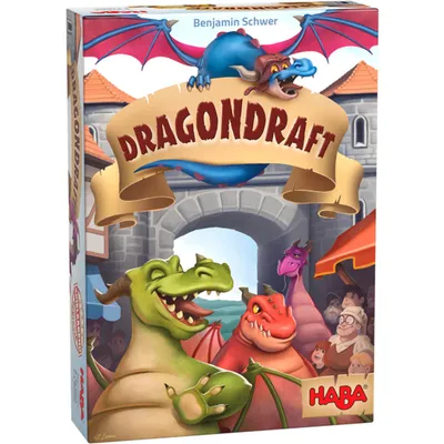 Produktbild von HABA Dragondraft, Brettspiel, Familie, 8 Jahr(e), Familienspiel