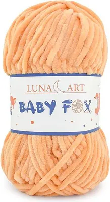 Produktbild von Baby Fox Wolle Luna Art 100-39, Weich & Ideal für Kinderprojekte