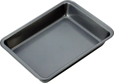 A baking pan on a white background.
