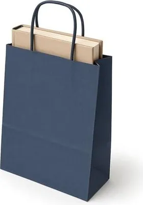 Zdjęcie produktu dla Torby Papierowe 180x80x225 Granatowe