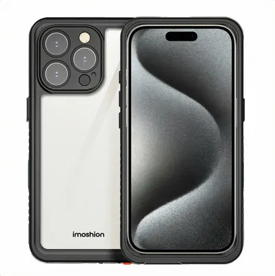 Produktbild von imoshion Wasserdichte 360 Hülle iPhone 16 Pro - Schwarz
