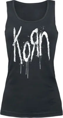 Produktbild von Korn Top Damen Freak Splatter schwarz XL