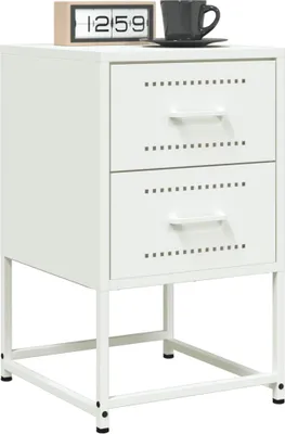 Produktbild von VidaXL 846469, Weiß, Stahl, 360 mm, 390 mm, 605 mm, 2 Stück(e)