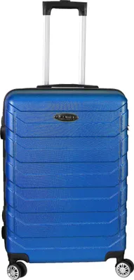 Produktbild von Koffer Trolley Reisekoffer Hartschalenkoffer ABS Blau 44x27x64cm 4 Rollen