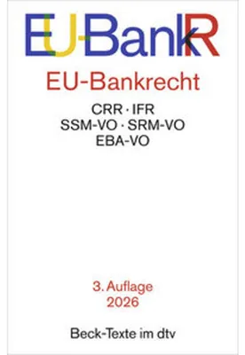 Produktbild von EU-Bankrecht. EU-BankR