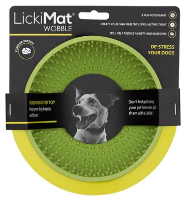 Obrázek produktu pro WOBBLE lízací miska LICKIMAT, Barva: Zelená