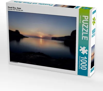 Produktbild von Calvendo Xlendi Bay, Gozo 1000 Teile Puzzle quer 640x480mm, Kruse Joana; 7424586
