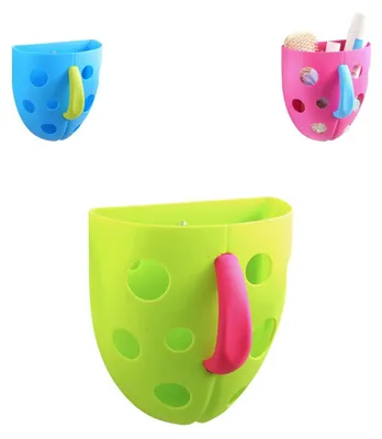 Produktbild von Chipolino Badezubehör-Organizer, Aufbewahrungsbox für Badezubehör oder Spielzeug grün