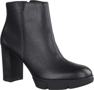 Produktbild von Paul Green 8005-034 Stiefelette, Damenschuhe, Schwarz, Blockabsatz - Damenschuhe Modische Stiefelette / Boots, Schwarz, leder (mastercalf), absatzhöhe: 80 mm